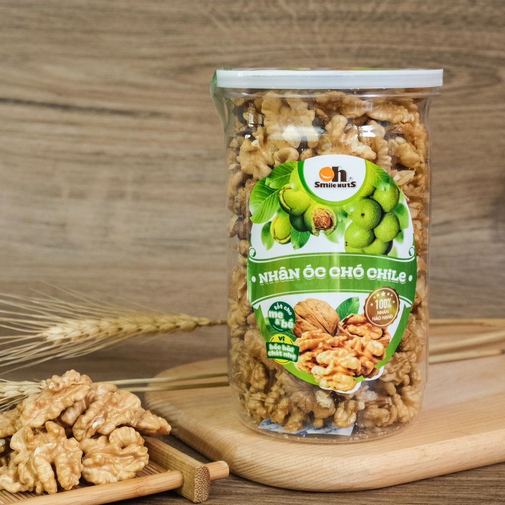 Nhân Óc Chó Chile Smile Nuts hộp 350g