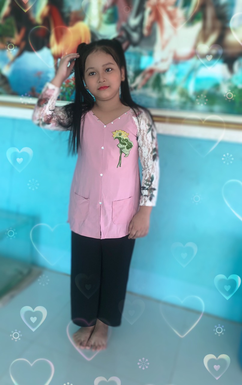 BỘ BÀ BA EM BÉ SIZE 3(13-16KG)mặc vừa