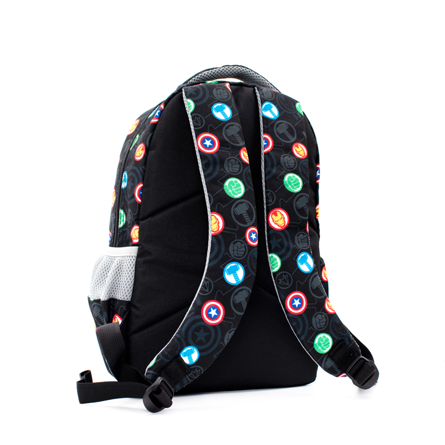 Balo Đi Học, Đi Chơi Easy Go Biệt Đội Avengers CLEVER HIPPO BLM0119/BLACK