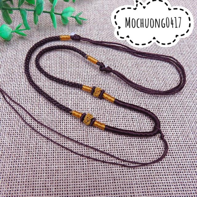 Dây dù đeo cổ đốt vàng - MS1