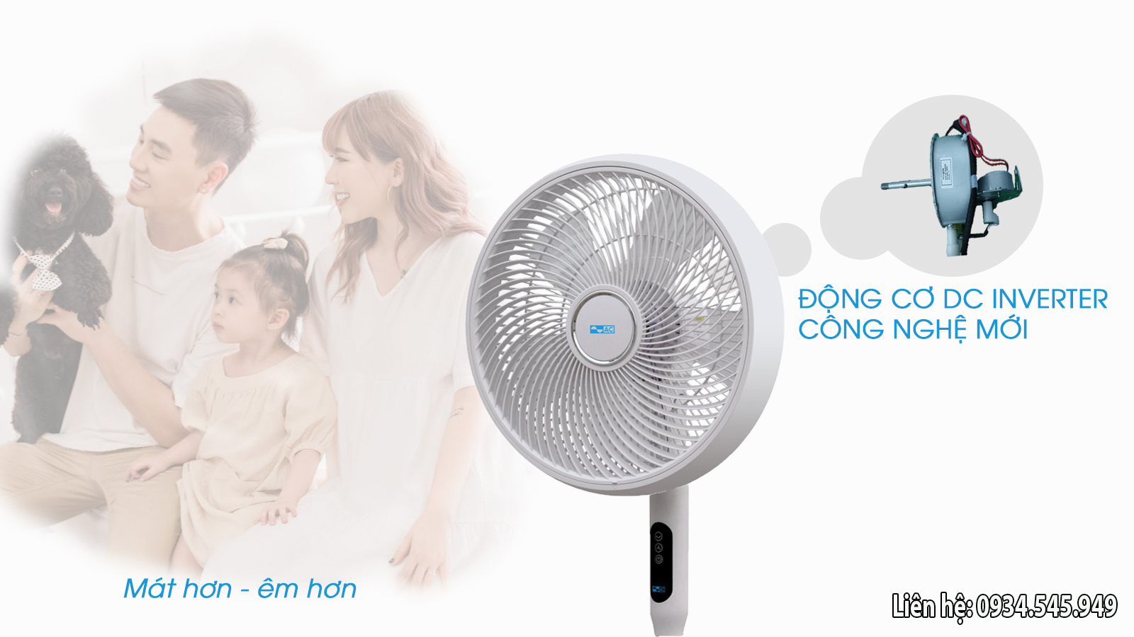 Quạt đứng AC Inverter ASF01D145