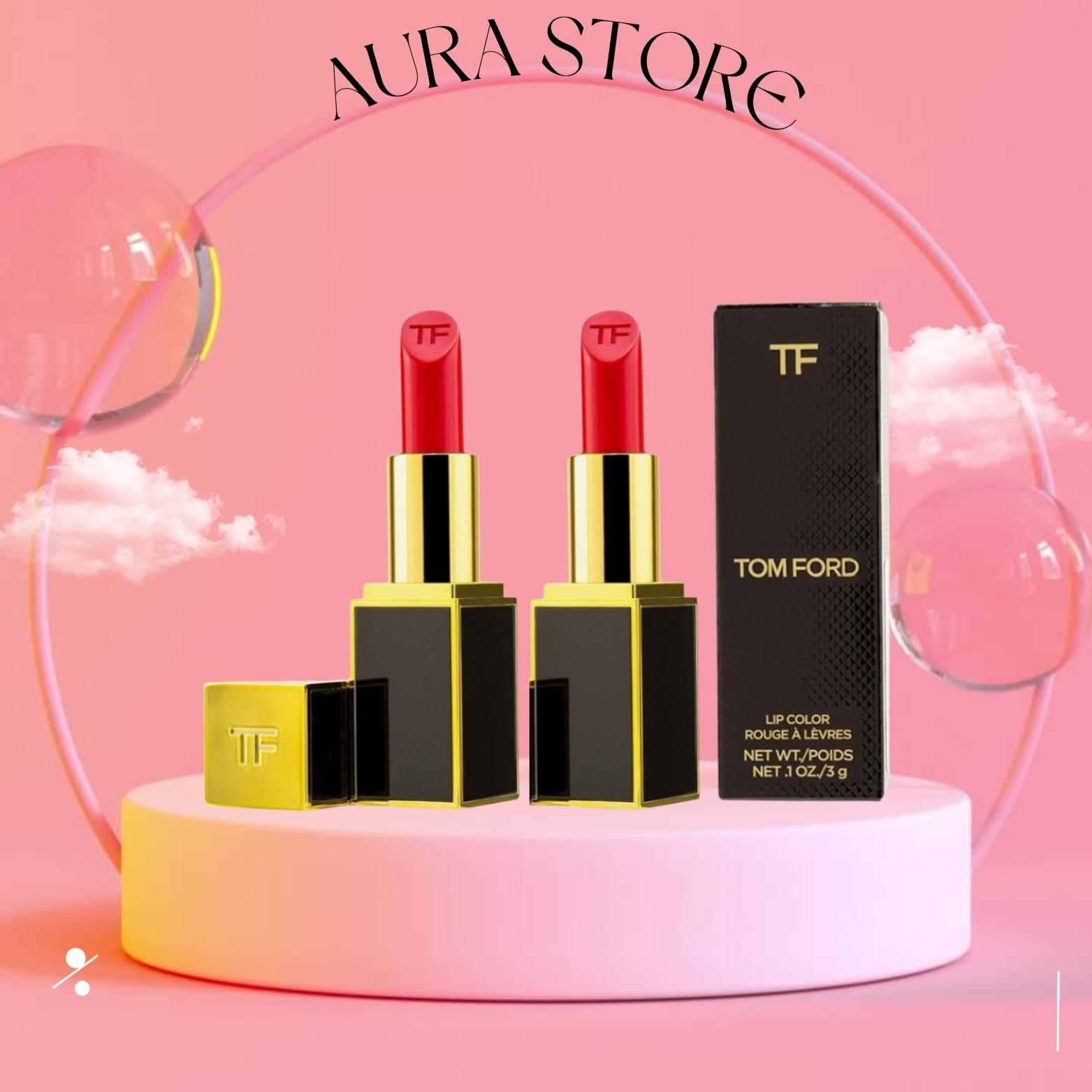 Son Tom Ford Lip Color Matte Lipstick Ruby Rush 07 Vỏ Đen Aura Store
