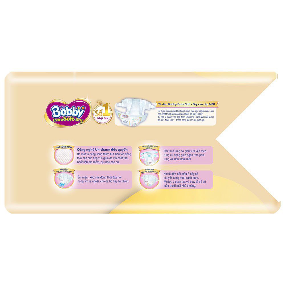 Tã dán Bobby XL27 cao cấp