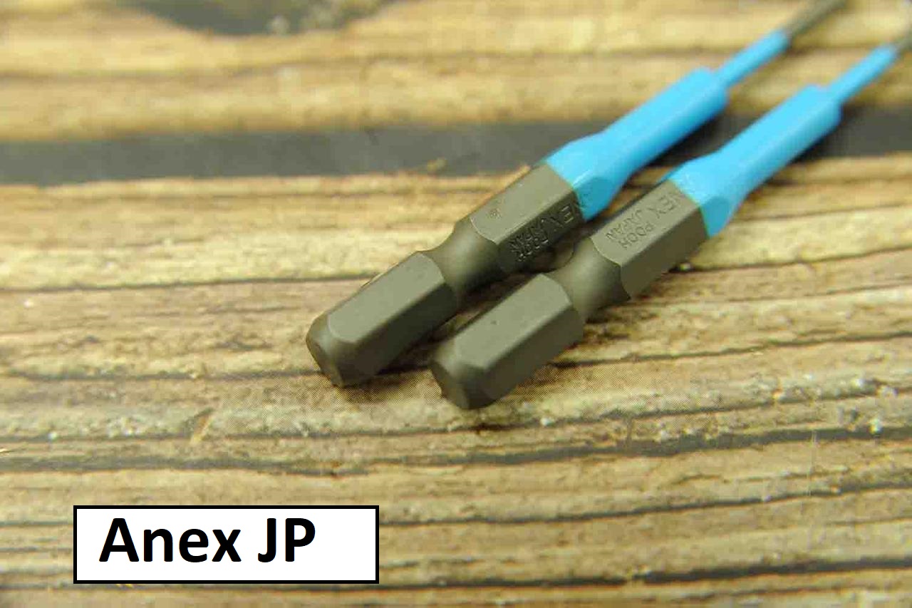[HCM]Vỉ 2 mũi vít 1 đầu 65mm / 110mm Anex Nhật Bản
