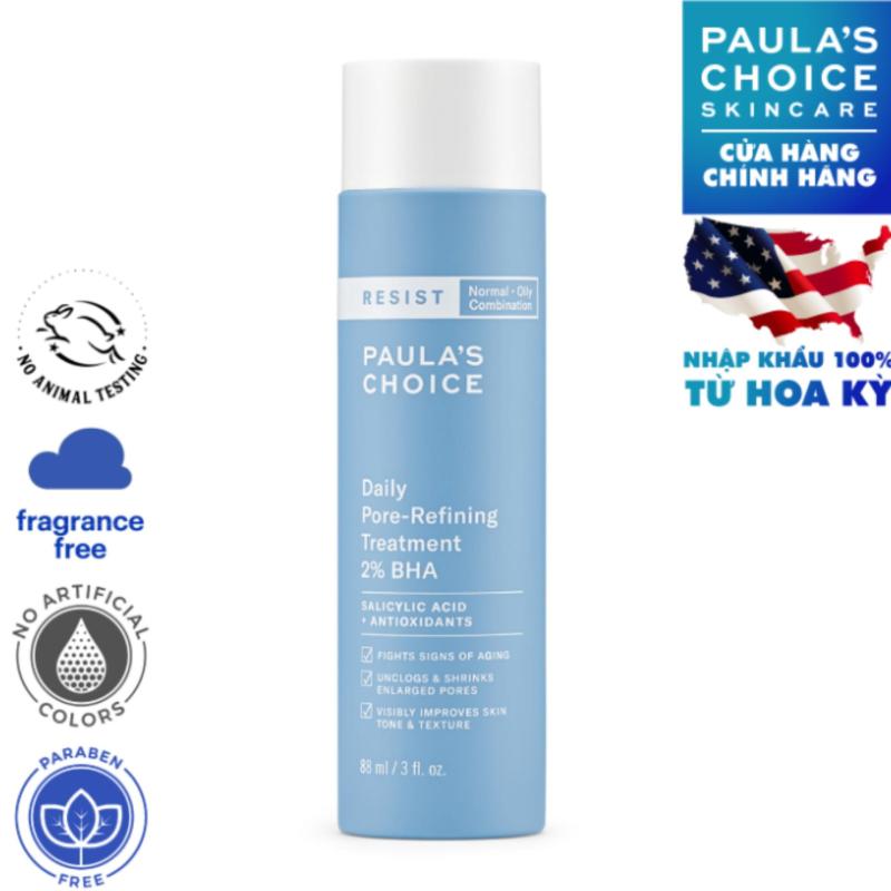 Tinh chất điều trị se khít lỗ chân lông Paula’s Choice Resist Daily Pore refining Treatment 2% BHA nhập khẩu