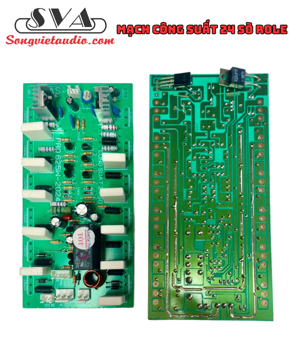 MẠCH CÔNG SUẤT 24 SÒ CÓ ROLE