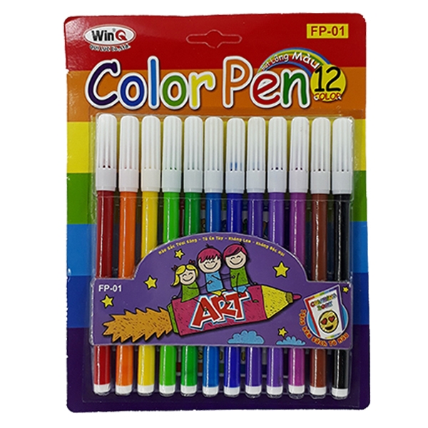 Bút lông tô màu 12M, WinQ FP-01