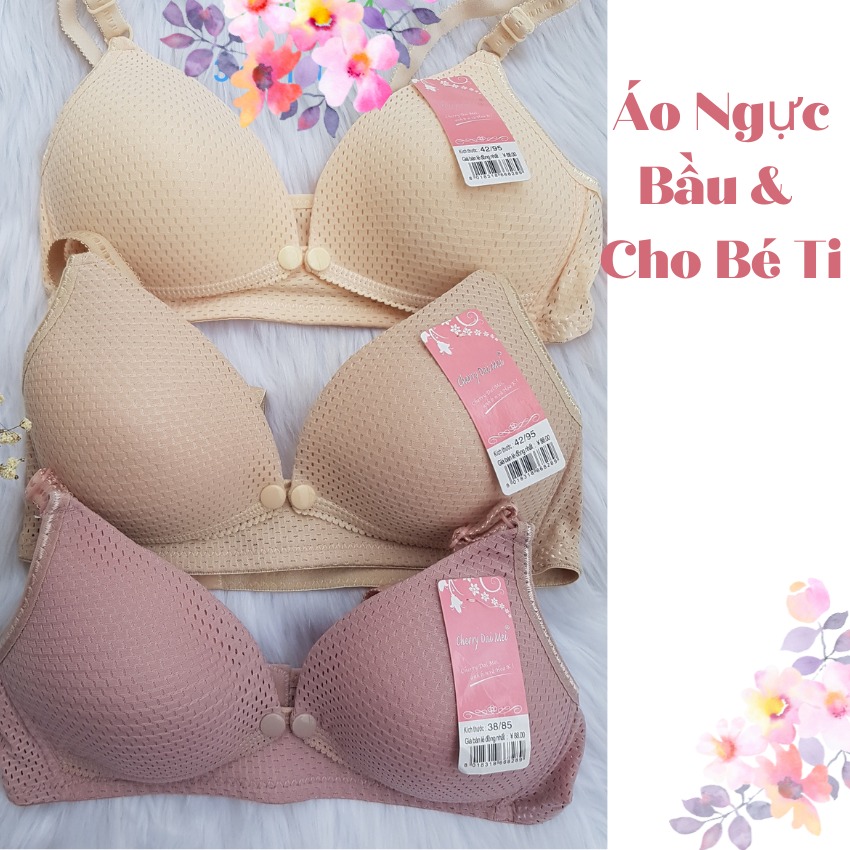 Áo ngực cho con bú đệm mỏng không gọng