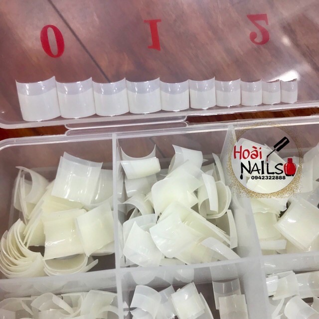 Móng nối chân fom Hàn 500 móng
