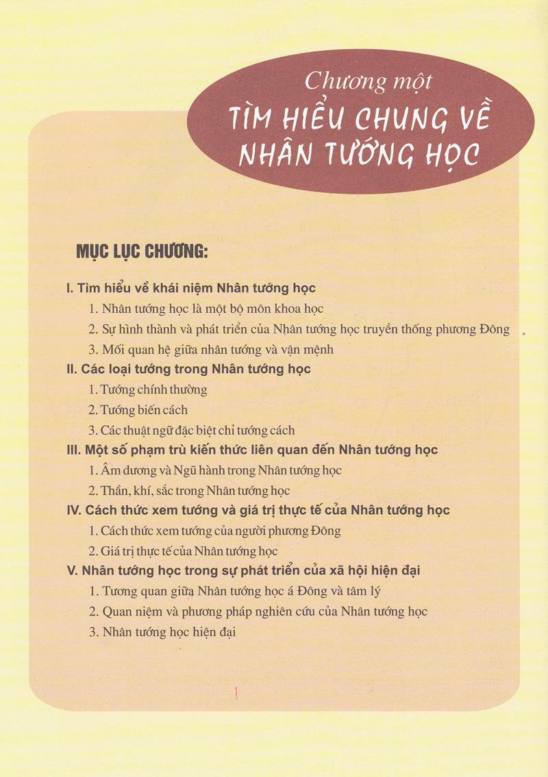 Sách Nhân Tướng Học Toàn Thư