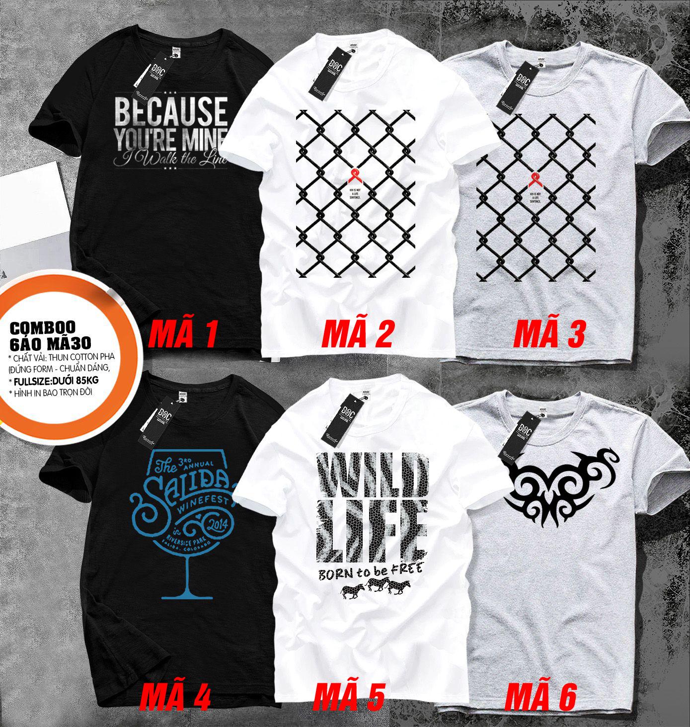 40-120kg men's T-shirts