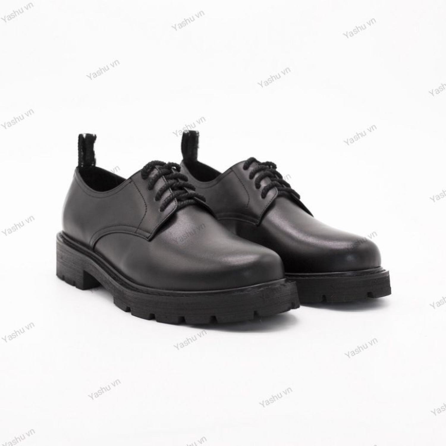 Giầy chunky derby nam, đế cao su cao 4,5cm, da bò nhập khẩu chính hãng - ảnh sản phẩm 1