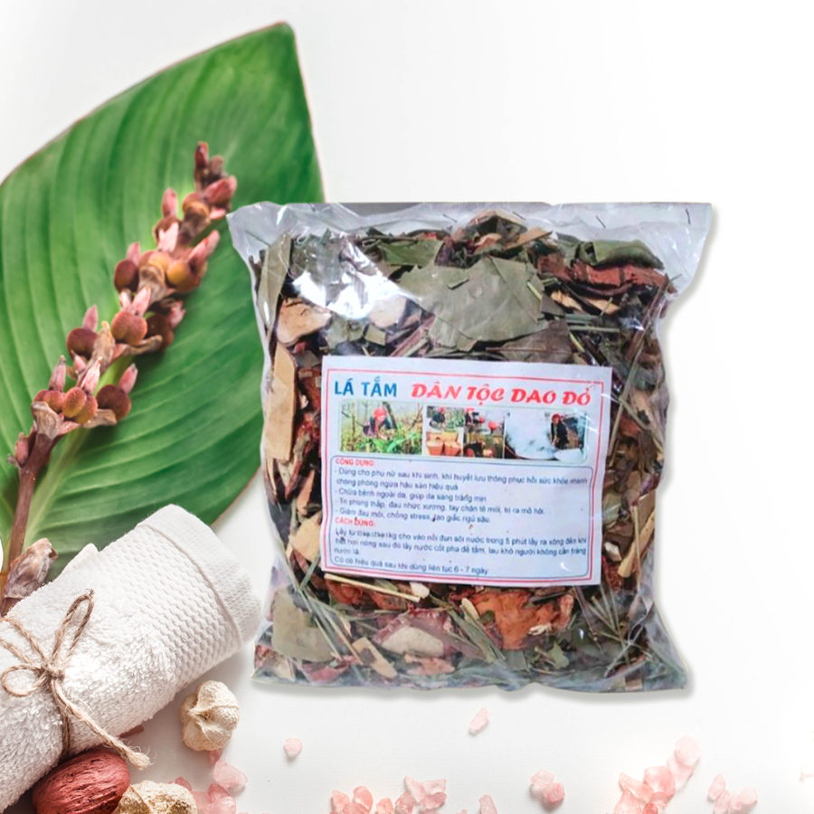 Lá Xông Tắm Sau Sinh Dân Tộc Dao Đỏ