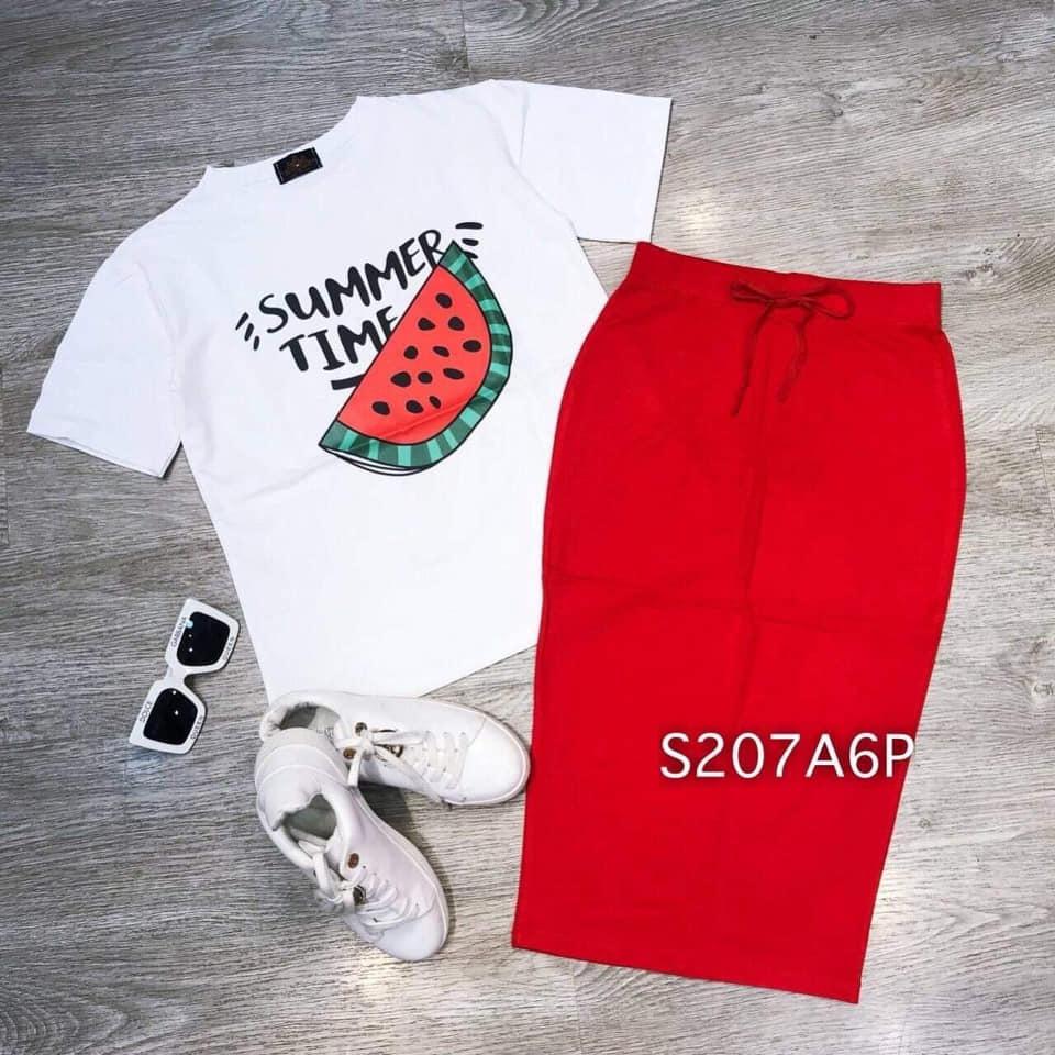 Set váy in hình trái cây cool SKU Japan247