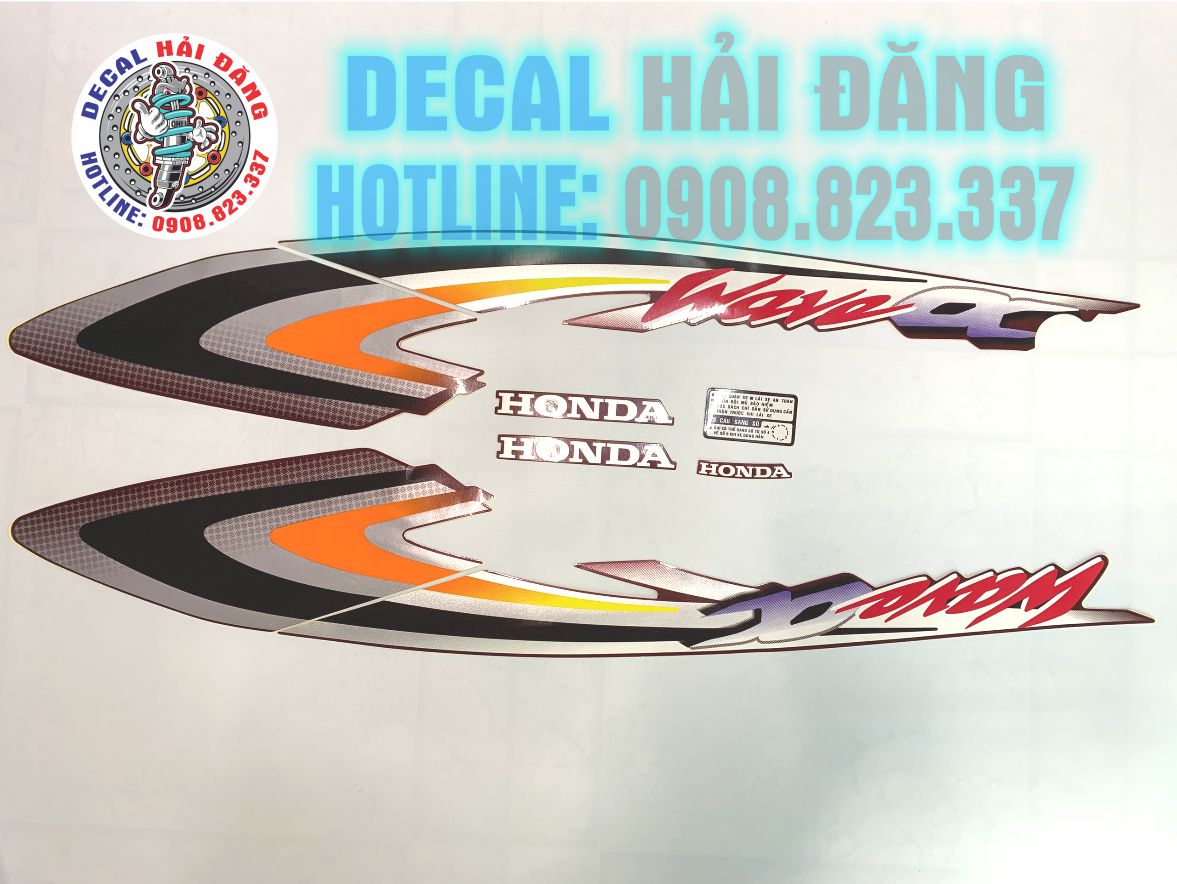 Tem Wave alpha đời 2002 lốc đen zin thái cao cấp