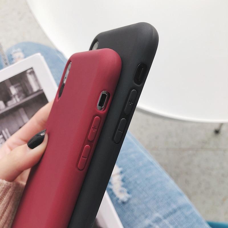 Ốp điện thoại trơn dành cho iphone 5, 5S, iphone 6, iphone 6plus, iphone 6s, iphone 7, iphone 8, iphone 11, iphone XS, iphone XS max