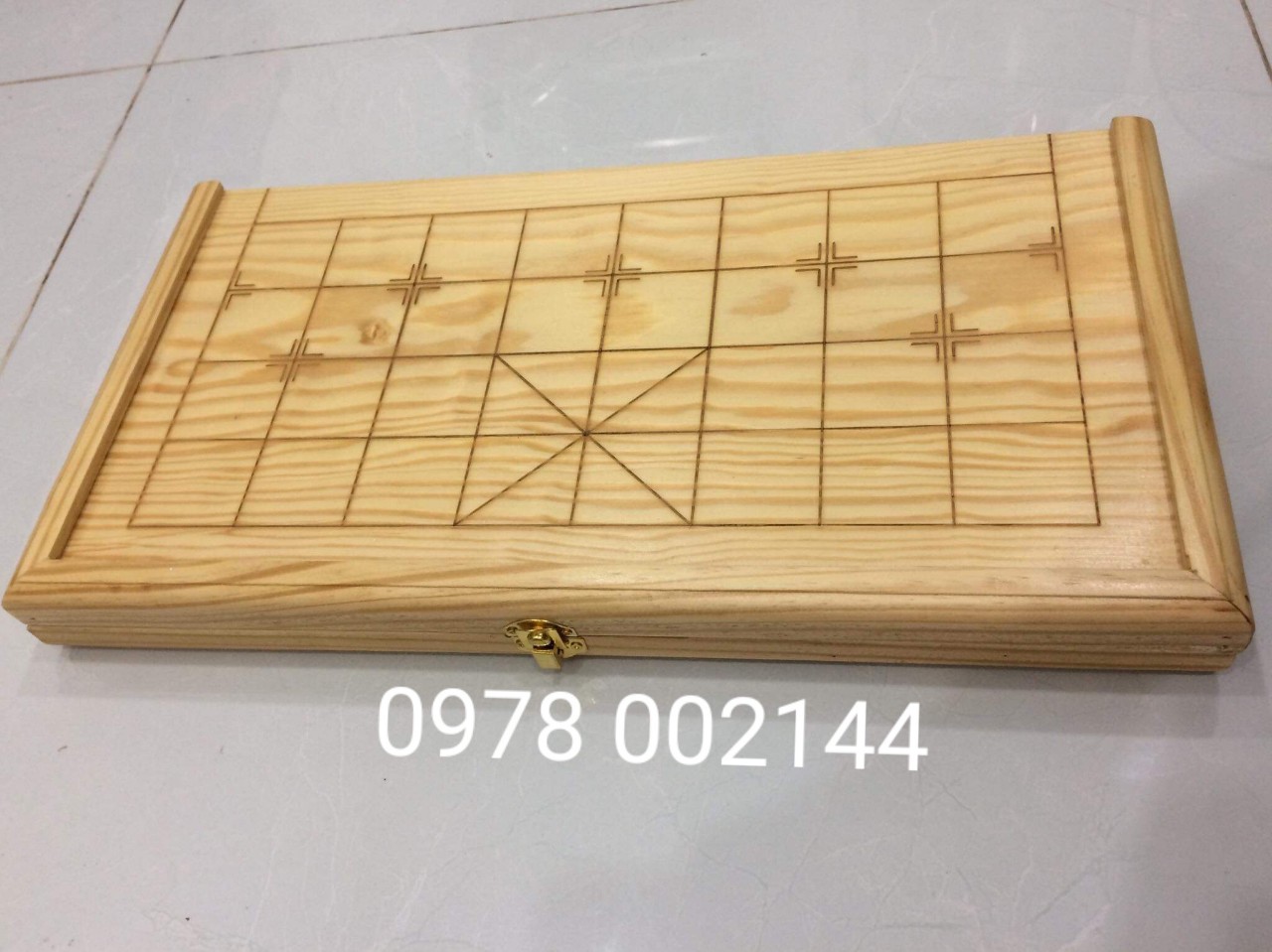 Bàn Cờ Tướng Gỗ khắc laser