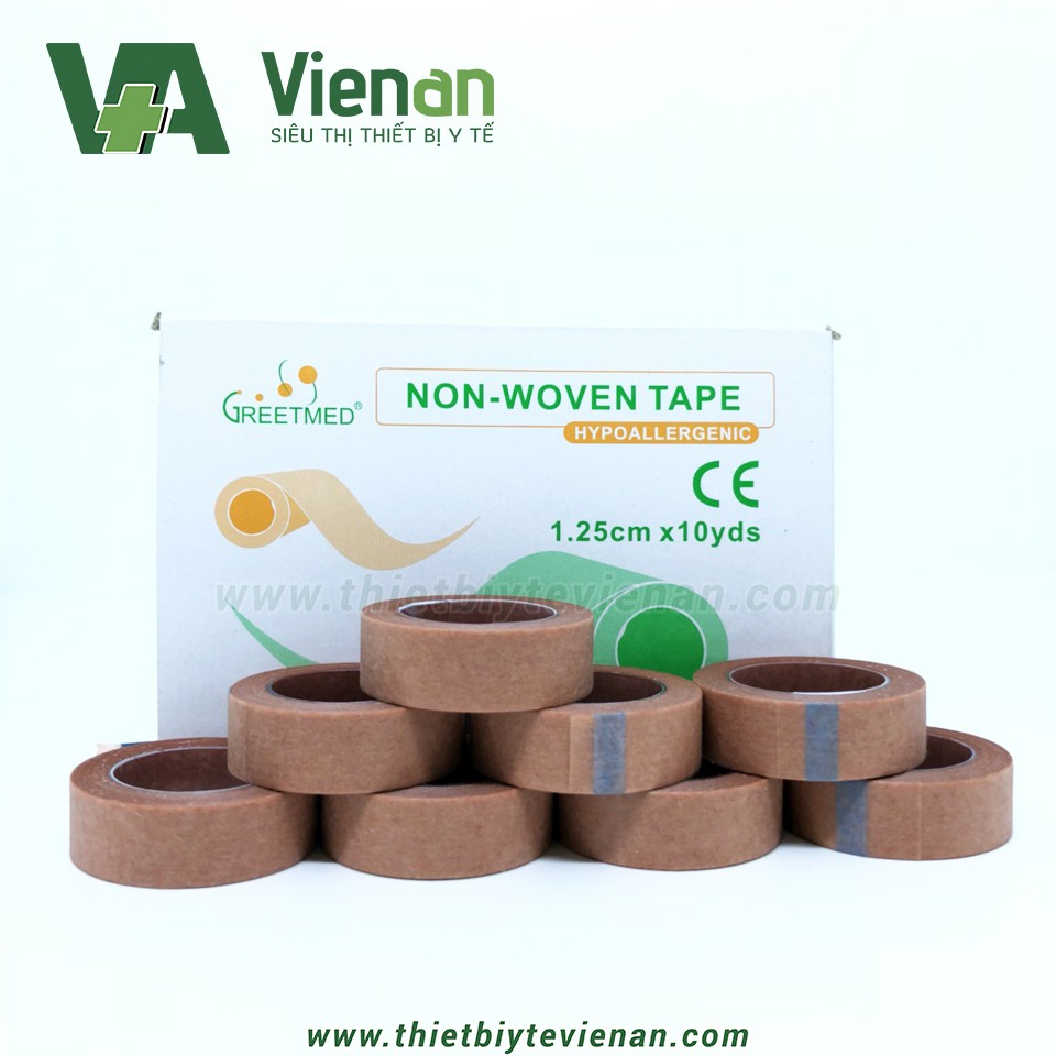 Băng dính giấy 1.25cm cố định mũi