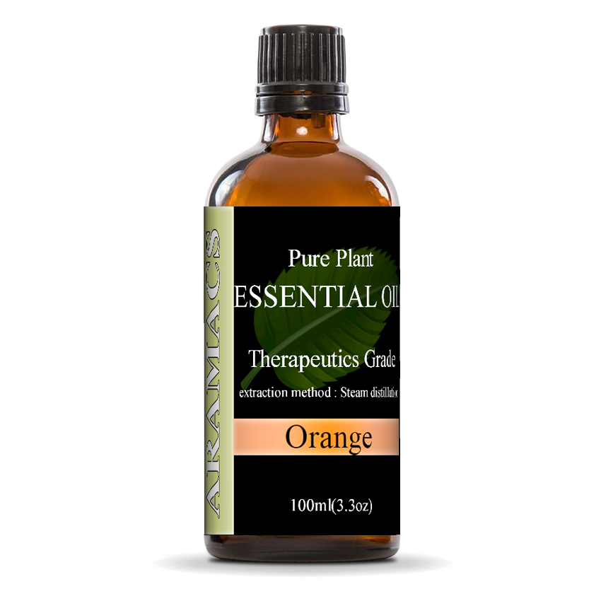 Sweet orange essential oil deodorant reduce stress repelling against aromatic insect prevention aramacs 10ml
