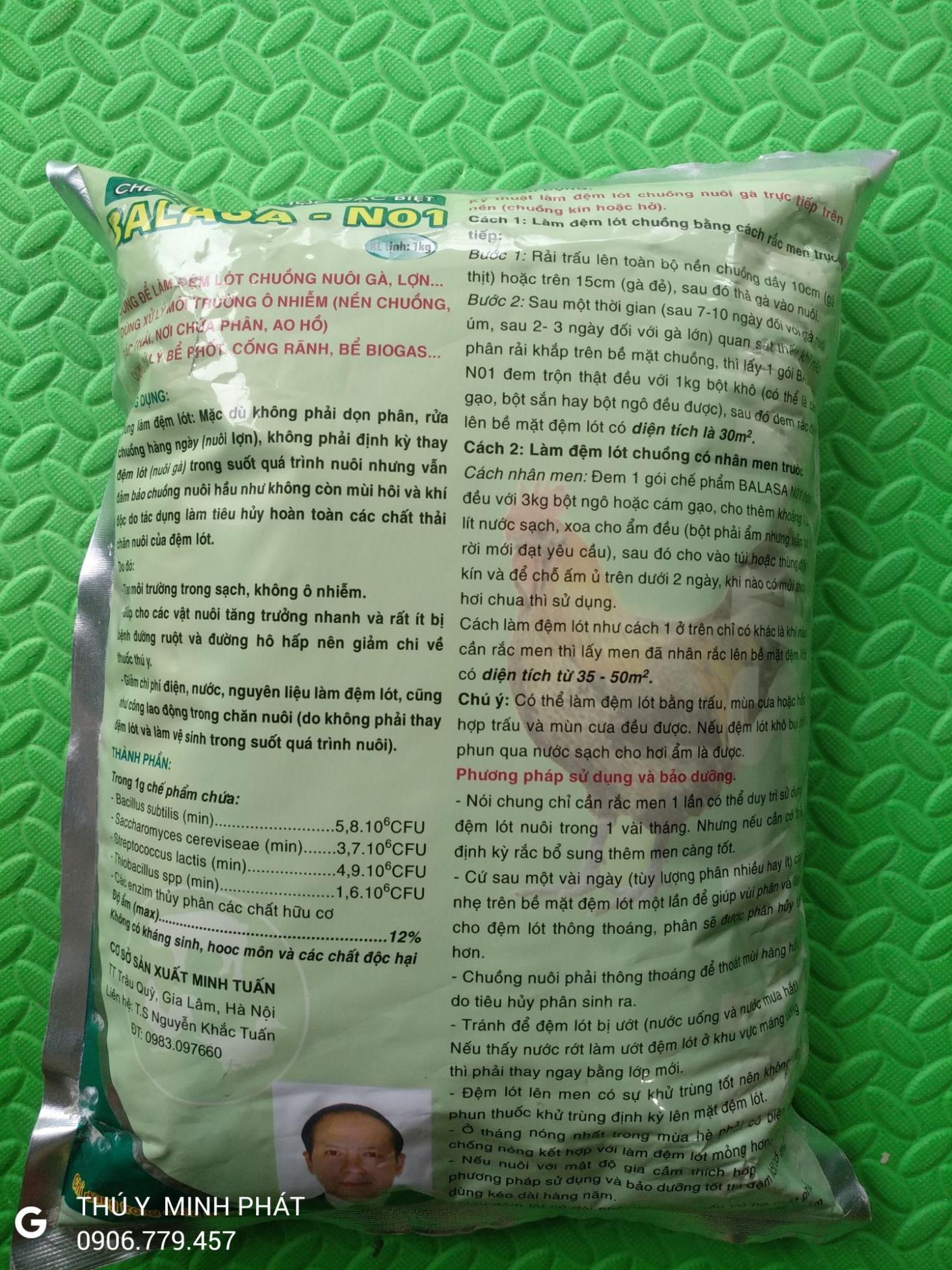 Chế phẩm sinh học balasa no1 gói 1kg