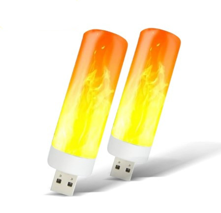 Đèn LED nến, đèn ngủ cổng USB 1W nhỏ gọn