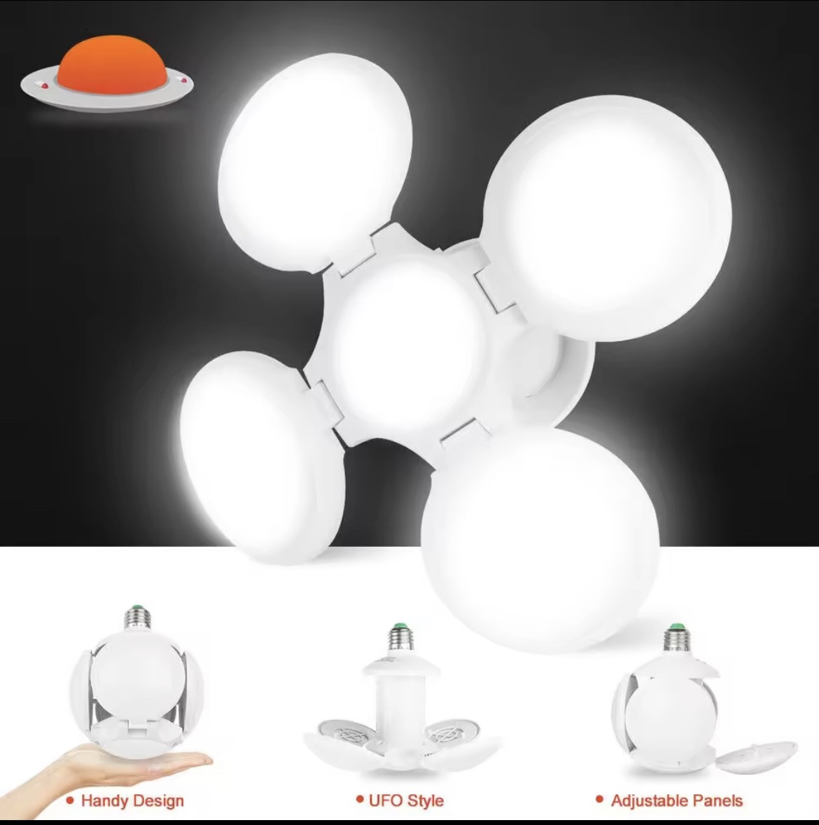 Đèn led bóng tròn 80W sáng trắng