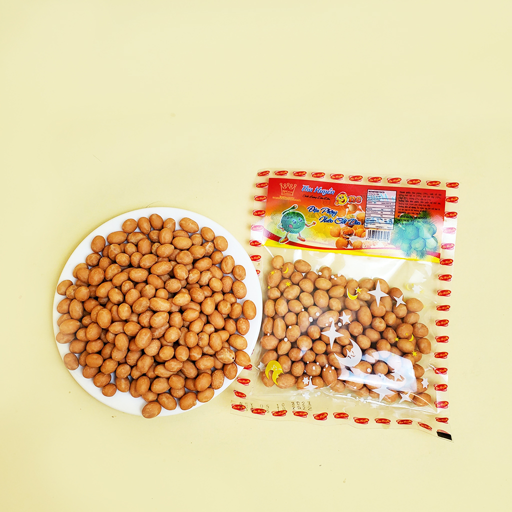 Đậu Phộng Da Cá Cốt Dừa gói 100g giòn thơm