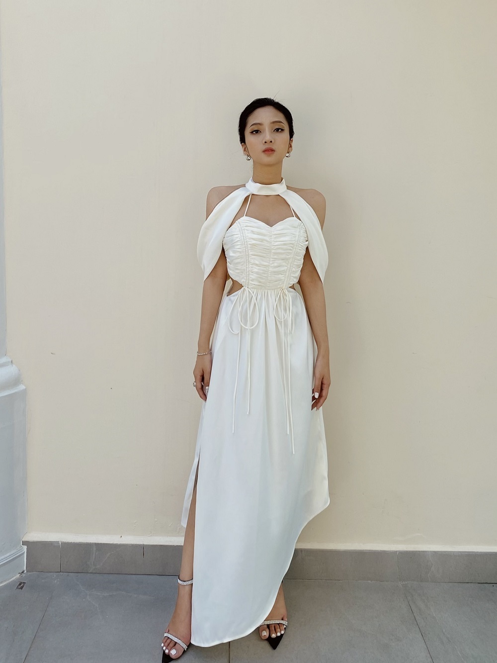 N'ROSÉ - Đầm Lụa Dài Sang Trọng Vedette