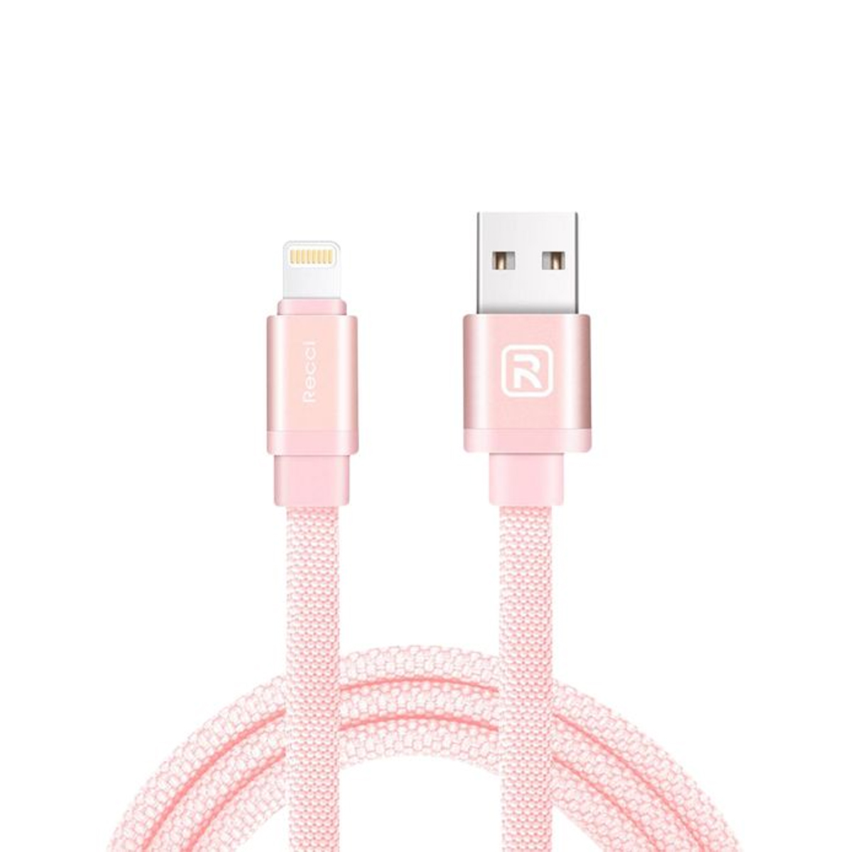 Cáp Recci Lightning USB Canvas (nhiều màu)