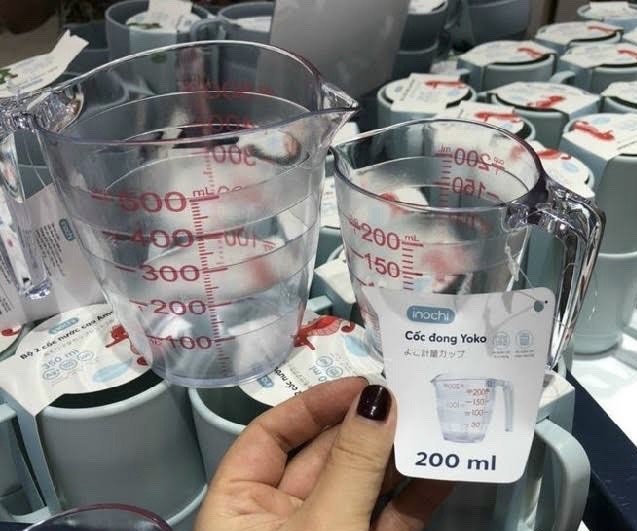 Cốc đong Yoko có vạch 200ml
