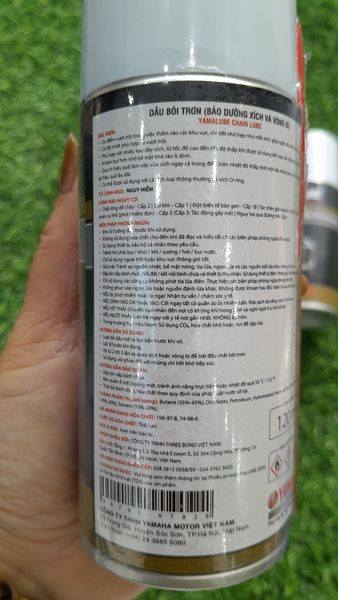 DẦU XÍCH YAMALUBE 120ML - CHAIN LUBE