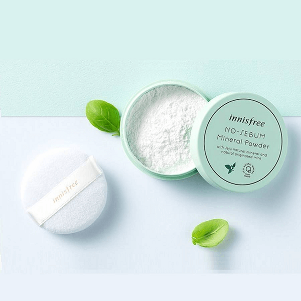 Phấn phủ bột kiềm dầu Innisfree No Sebum Mineral Powder