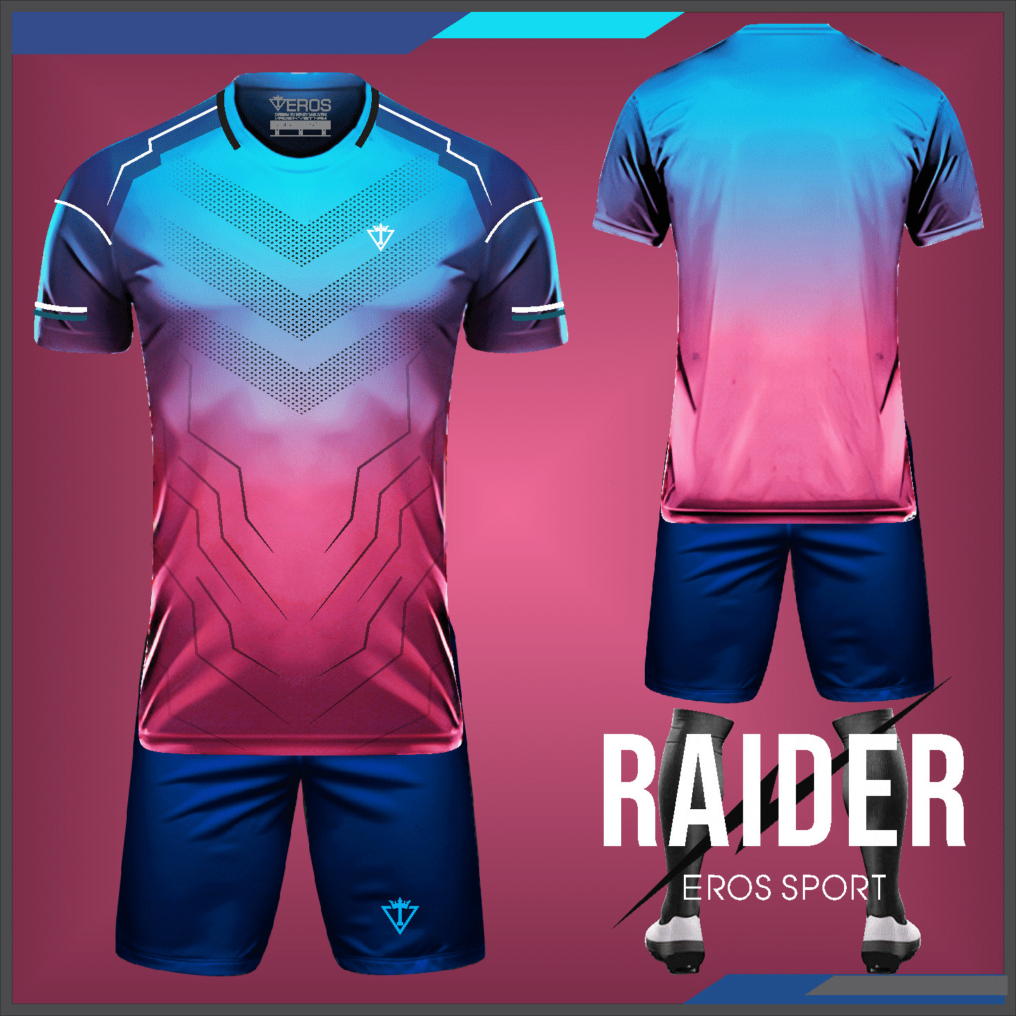Đồ đá banh, áo bóng đá Raider