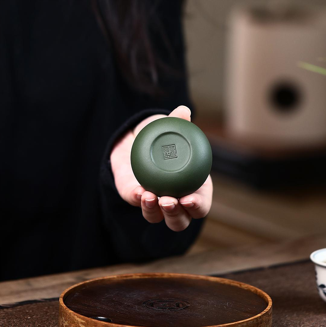 Chén Tử Sa Nghi Hưng 60 ml (Lục Nê)