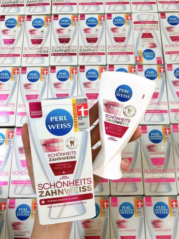 Kem tẩy trắng răng Perl Weiss của Đức
