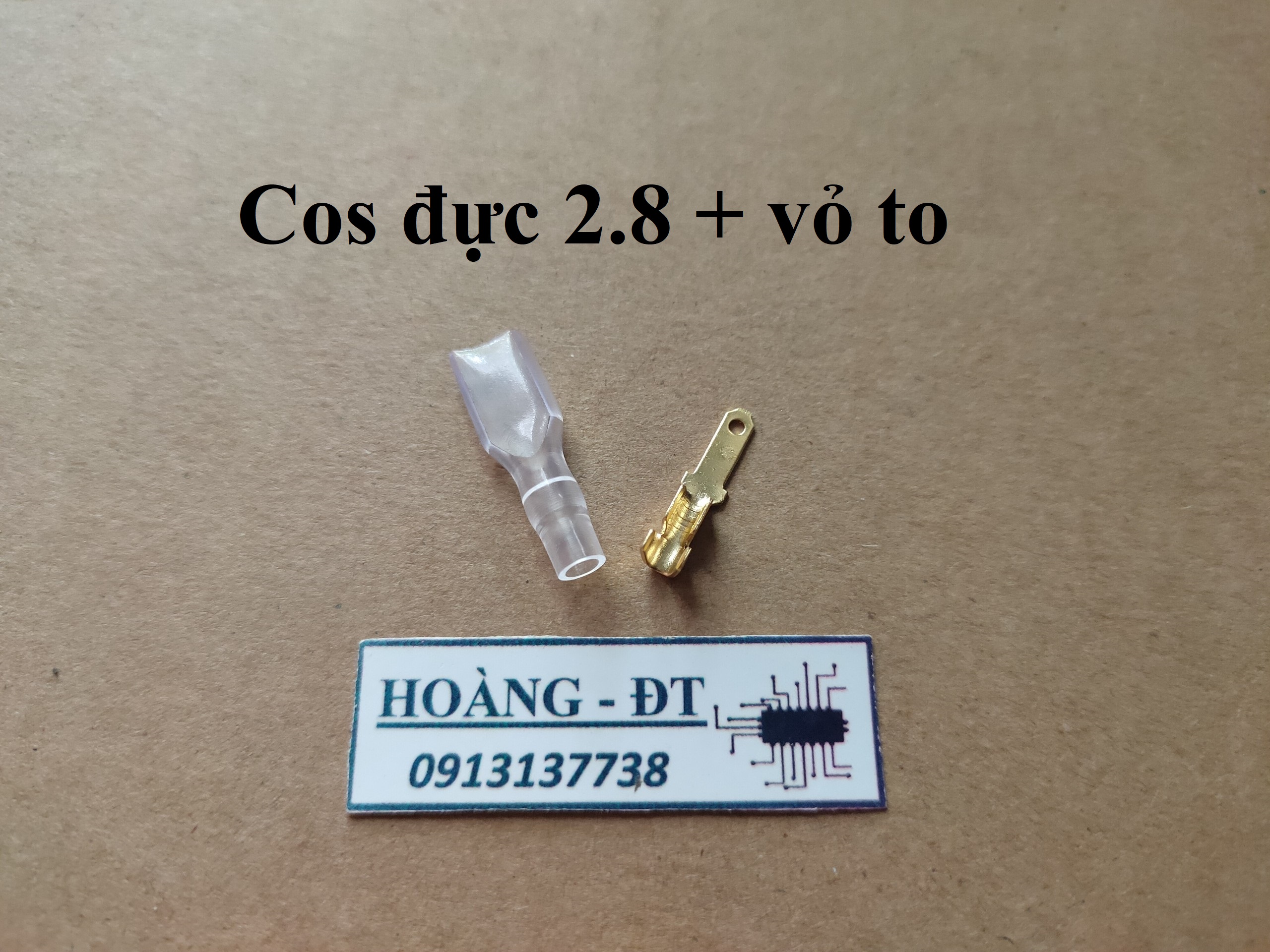 Đầu cos trơn đực- cái 2.8 4.8 6.3