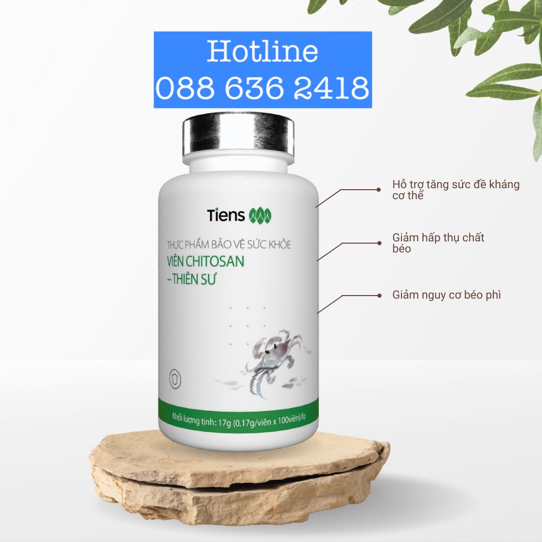 Viên chitosan Thiên Sư