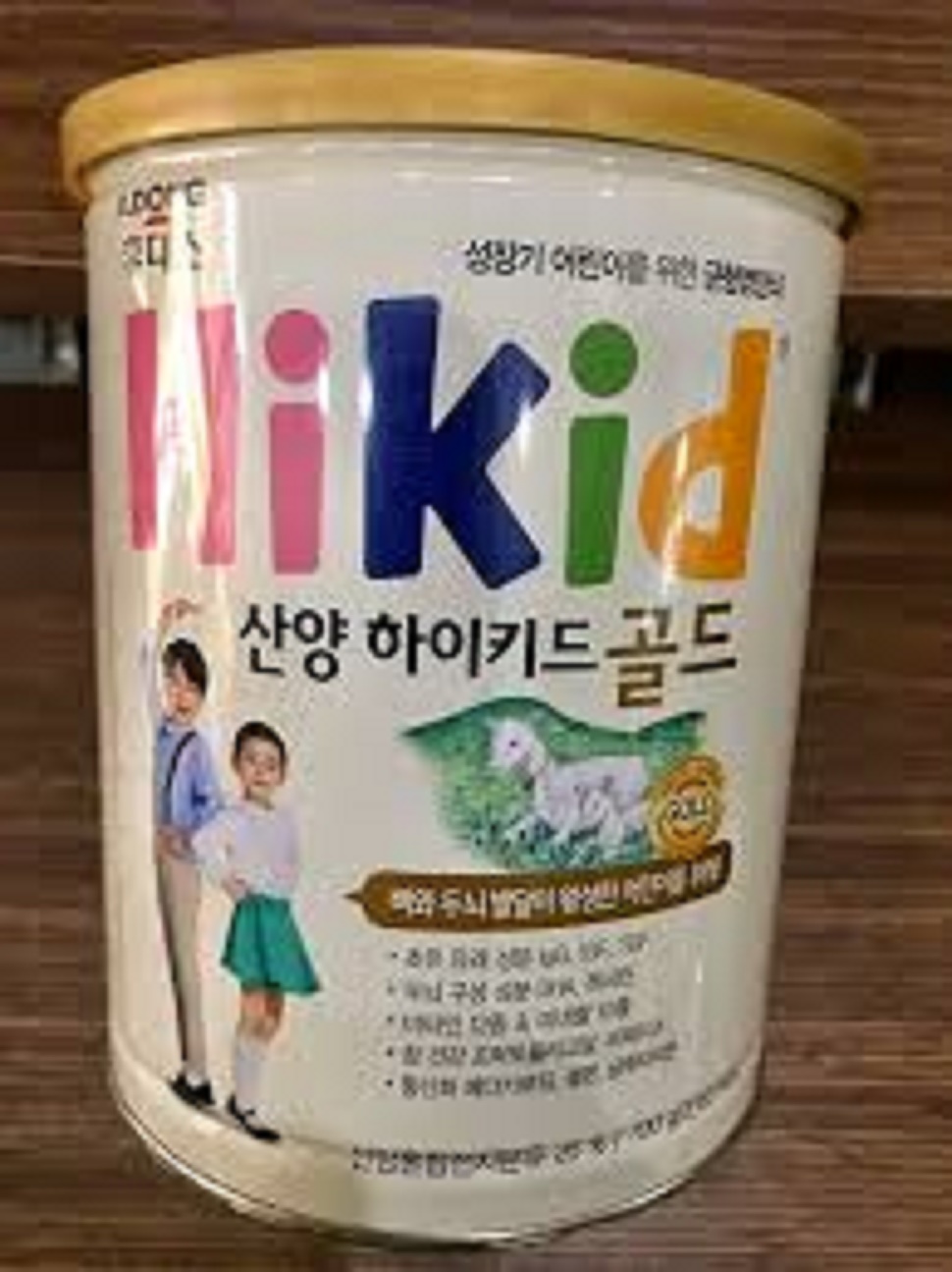 Sữa Dê Hikid Hàn Quốc 700g (trẻ từ 1-9 tuổi) đầy đủ tem phụ