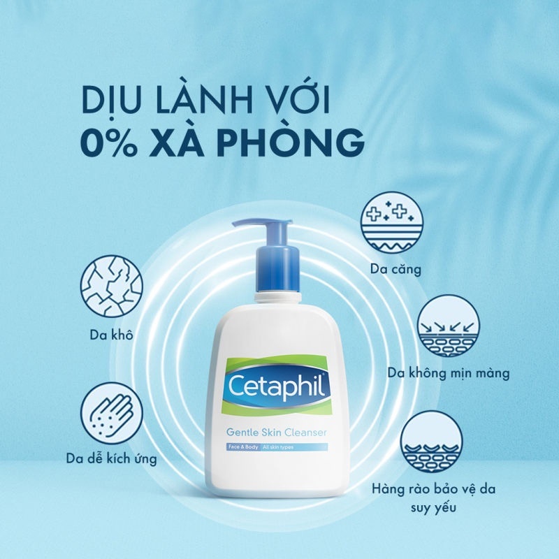 Sữa Rửa Mặt Cetaphil Gentle Skin Cleanser 473ml