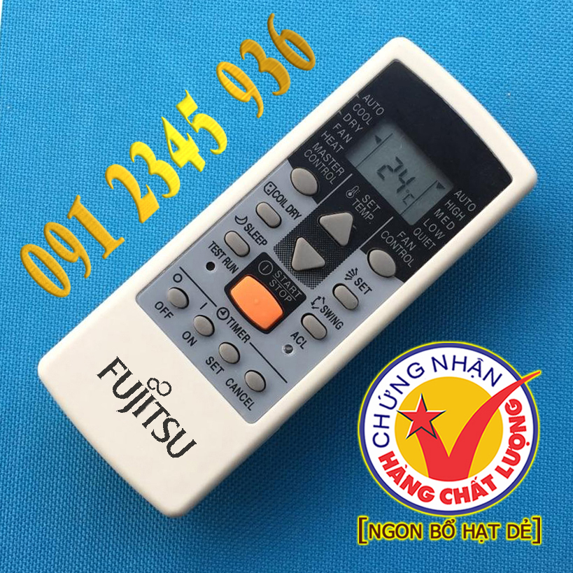 Điều khiển Fujitsu [HÀNG ĐẸP] cho điều hòa. (Mẫu số 2)