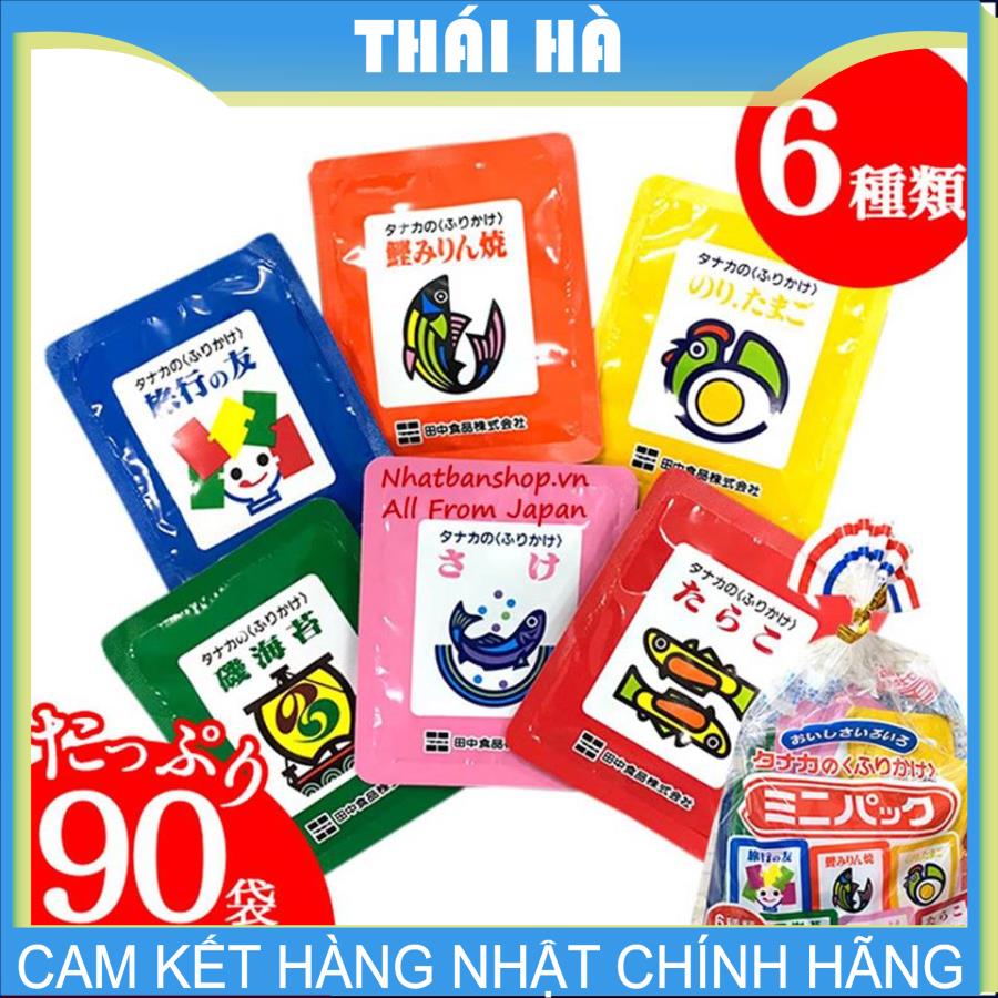 Gia Vị Rắc Cơm 6 Vị 30 Gói75g Nhật Bản