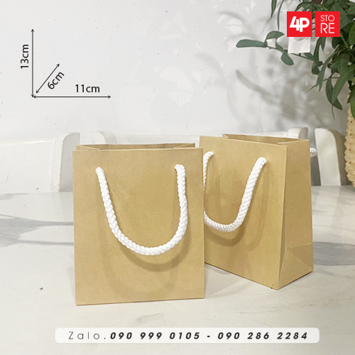 01 TÚI KRAFT 120GSM - NHIỀU SIZE