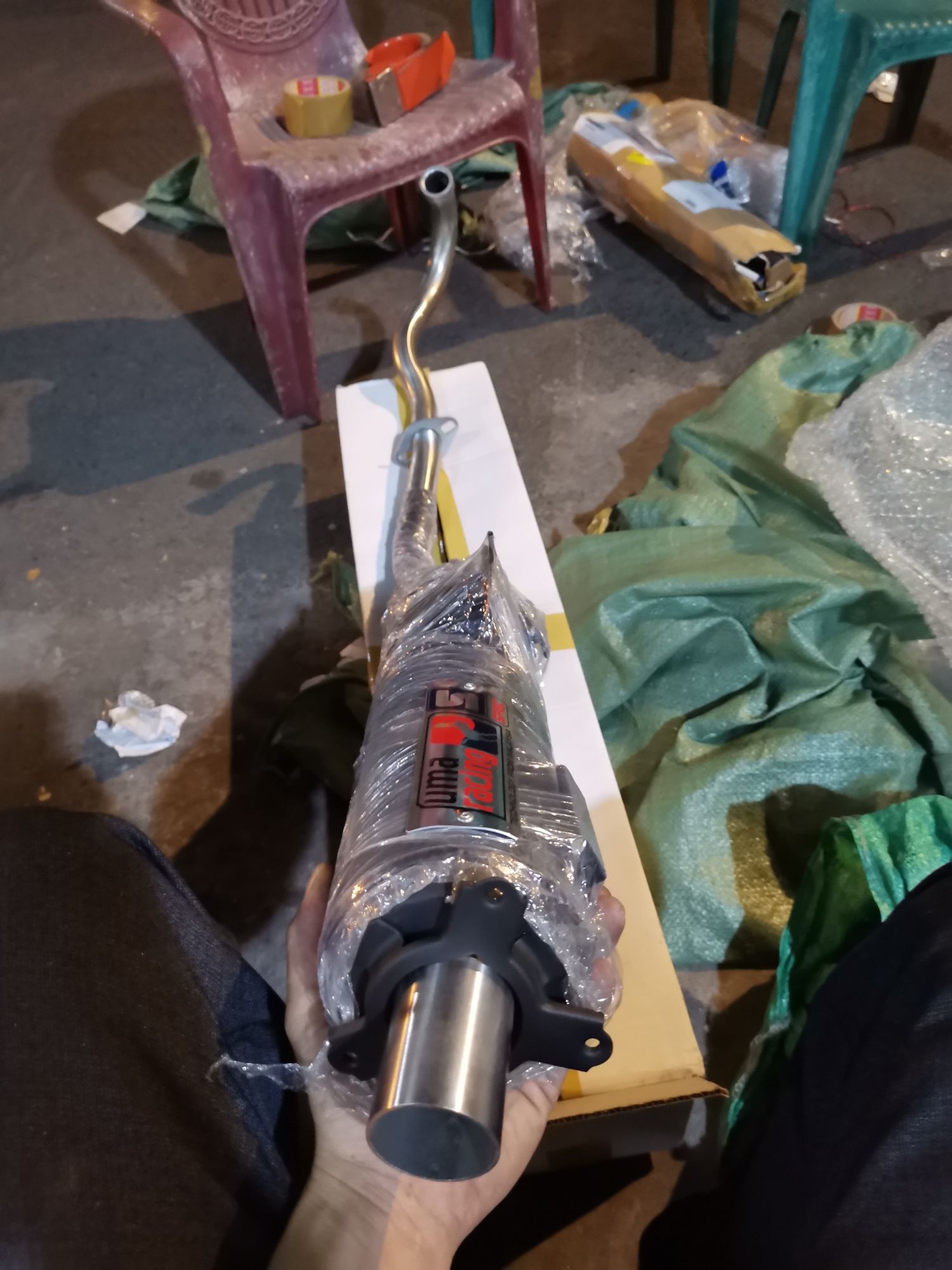 pô uma 1:1 exciter 150 móc ấm v3
