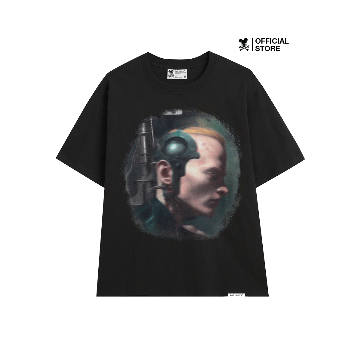 Áo thun unisex bad cyborg is sleepin' 100% cotton - local brand chính hãng
