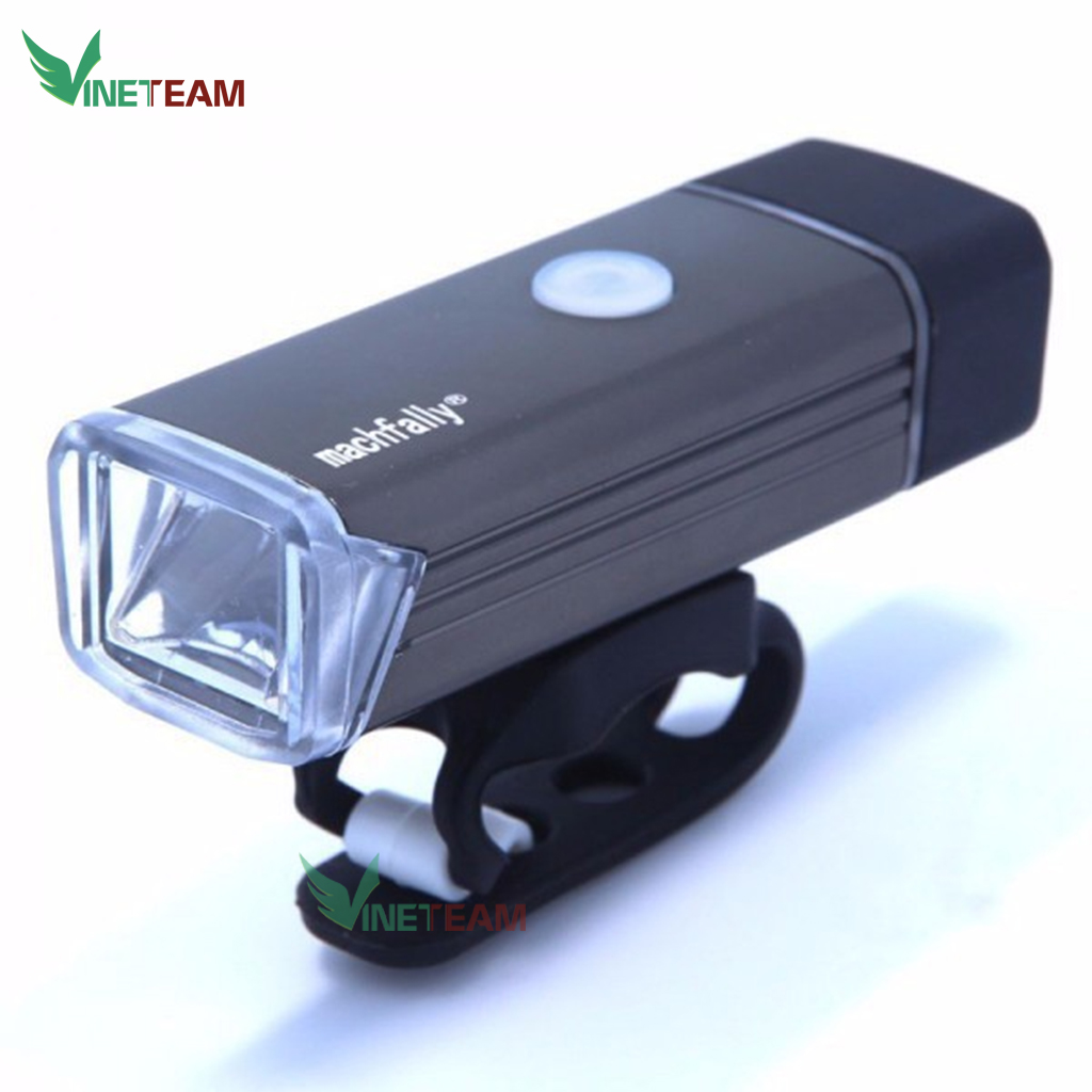 Đèn pha xe đạp siêu sáng Machfally-Sạc cổng USB-Chống nước Model EOS100 -DC4354