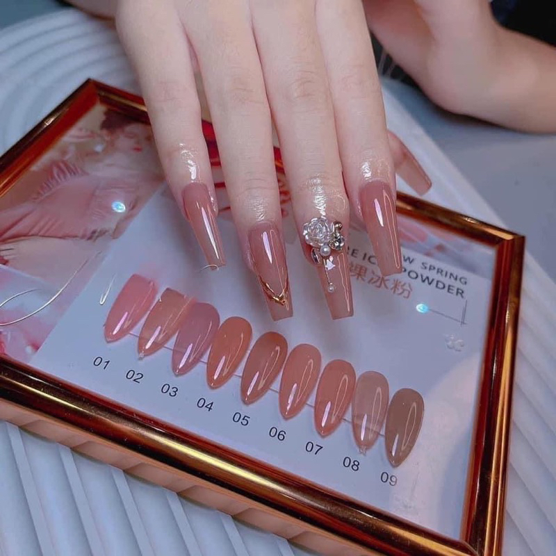 Set sơn thạch 9 màu siêu phẩm mới HOT