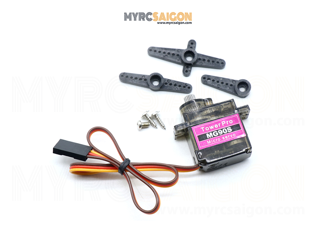 SERVO TOWERPRO MG90S 9G (NHÔNG NHÔM)