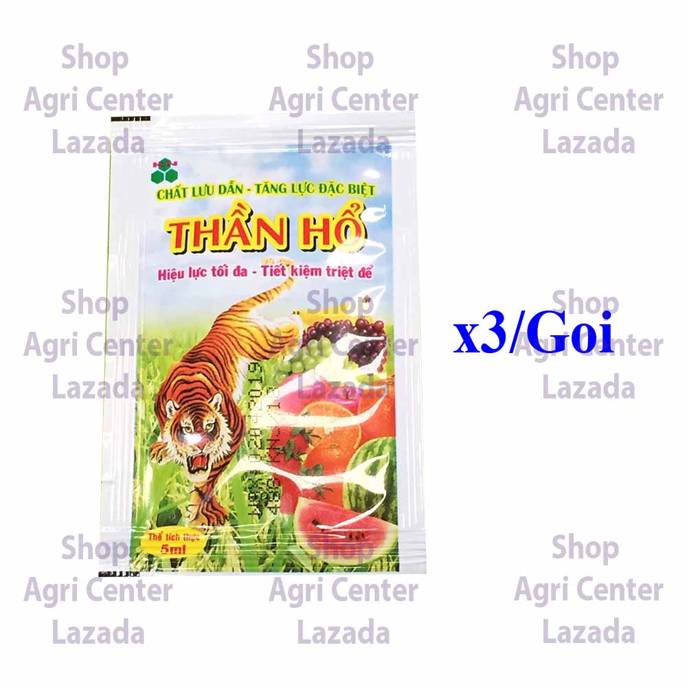 3 Gói 5ml THẦN HỔ - Chất Lưu Dẫn Tăng Lực Đặc Biệt.
