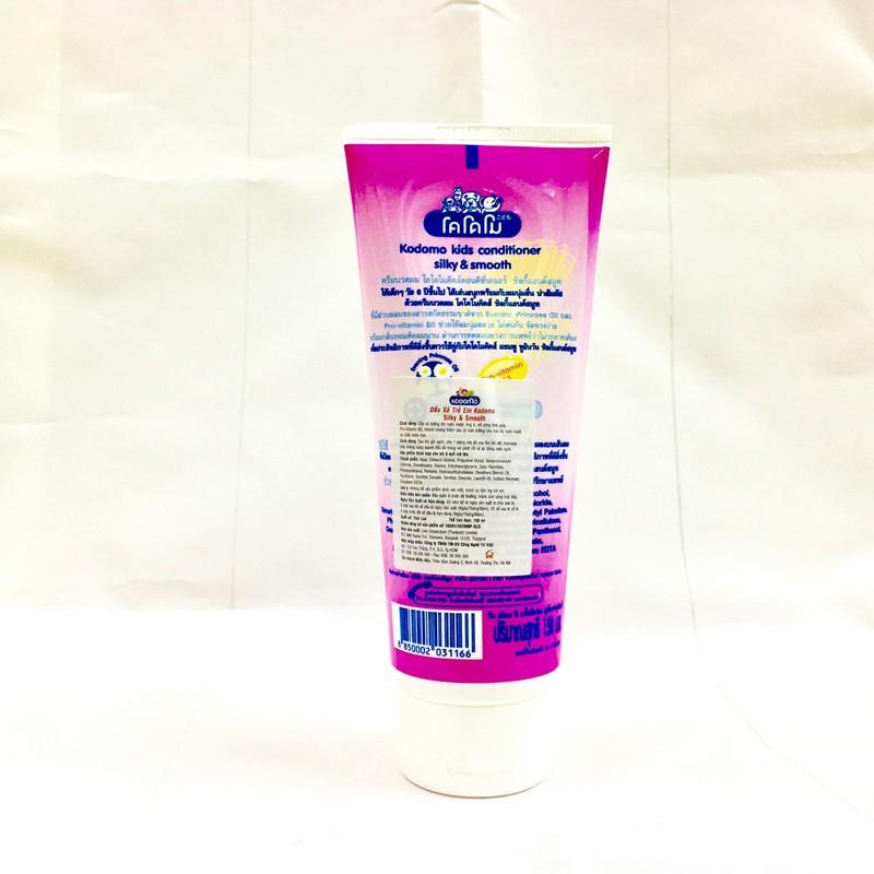 [HCM]Dầu xả Kodomo Silky and Smooth Kids 150ml