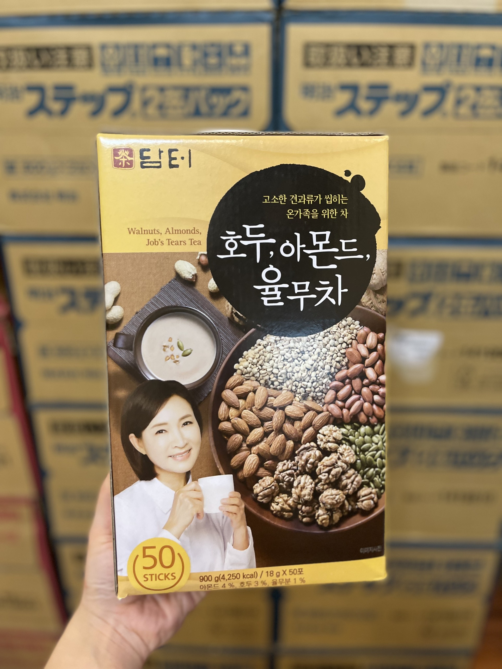 Bột ngũ cốc Damtuh - Hàn Quốc ( hộp 50 gói )